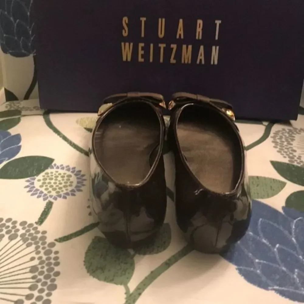 Now Stuart Weitzman Bejewel Bronze Quasar…